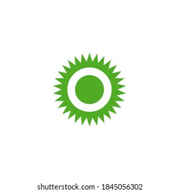 sun abstract vector logo design
