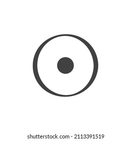 Sun astrology sign line icon. linear style sign for mobile concept and web design. Solar star outline vector icon. Symbol, logo illustration. Vector graphics