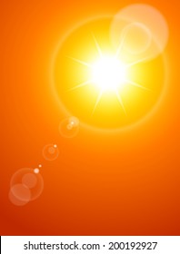 Sun background