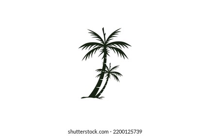diseño del logo de sun beach, puesta de sol con diseño del logo de la isla ilustración vectorial