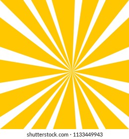 Sun beam ray sunburst pattern background summer.