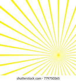 Sun beam ray sunburst pattern background summer