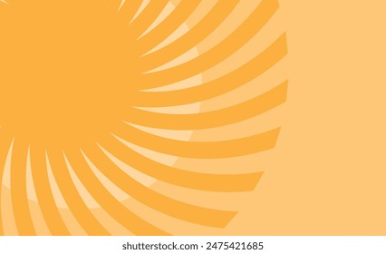 Sun blast abstract background with yellow color combination