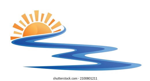 Símbolo de los ríos Sol y Azul. 