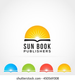 Sun Book Logo Icon