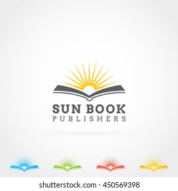 Sun Book Logo Icon