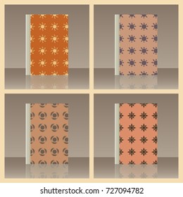 Sun and Book. Realistic image of the object with reflection