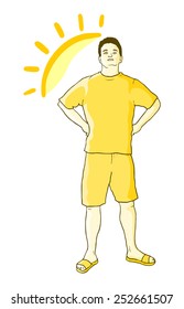 Sun boy