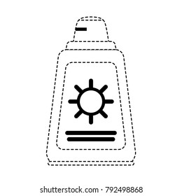 Sun bronzer bottle
