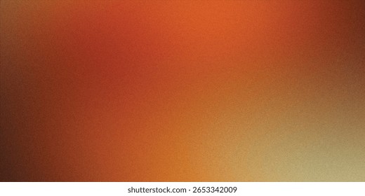 Sun burn orange brown hot warm , Noise intensive Holographic blend blurred smooth transitions tone empty presentation design , futuristic minimal modern luxury premium unique motion elegant page