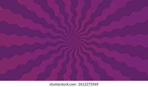 Sun burst abstract background purple