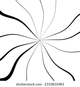 Sun burst abstract background set. Hand drawn retro style. Vintage pattern. Sunburst light banner. Vector illustration.