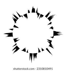 Sun burst abstract background set. Hand drawn retro style. Vintage pattern. Sunburst light banner. Vector illustration.