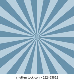 Sun Burst Background Blue