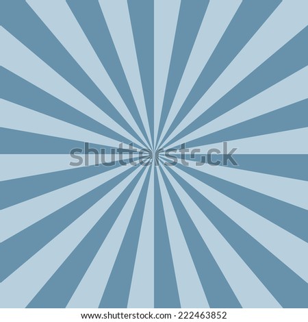 sun burst background blue