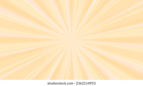 Sun burst background Geometric abstract design glow effect. Comic. Simply ray decoration Vector illustration