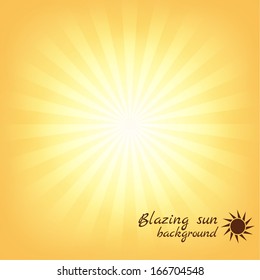 Sun burst background. Vector eps10