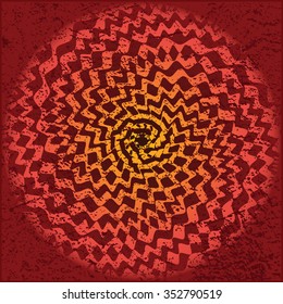 Arte vector de diseño de Sun Burst