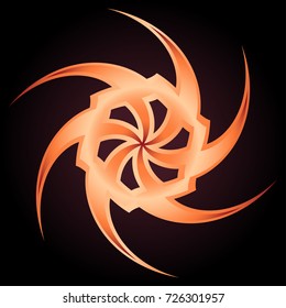 Arte vector de diseño de Sun Burst