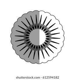 sun burst element icon