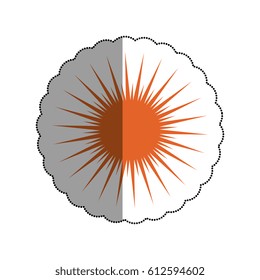 sun burst element icon