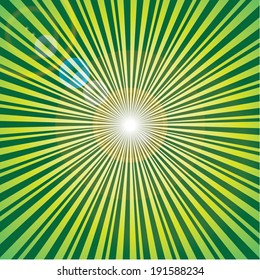 sun burst illustration vector