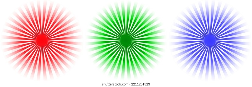 Sun burst multicolor background design vector illustration