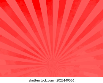 sun burst red background design