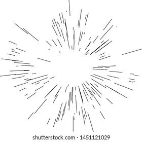 Sun Burst Star Burst Sunshine Radiating Stock Vector (Royalty Free ...