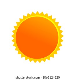 Sun Cartoon Drawing Symbol Design