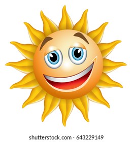 Cute Cartoon Sun Stock Vector (Royalty Free) 292775384 | Shutterstock