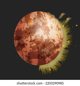 the sun as the center of the solar system