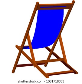 Sun chair vector for your design or logo
