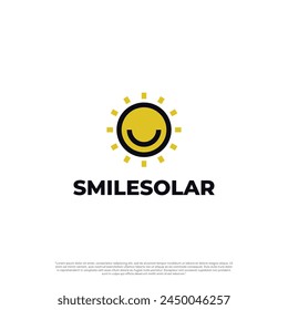 Sun character. Positive vector symbol, good morning