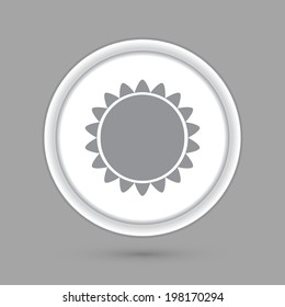 sun circle icon