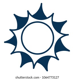 sun climate summer icon