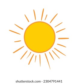 Sun Clipart Cute Cartoon Sun Vector 