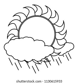 sun and cloud icon