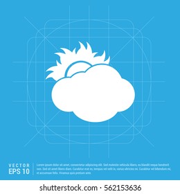 Sun Cloud Icon