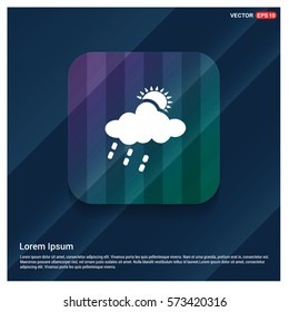 Sun Cloud Icon