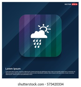Sun Cloud Icon