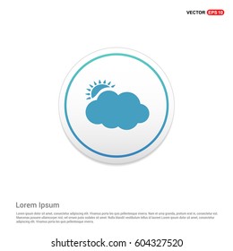 Sun Cloud Icon