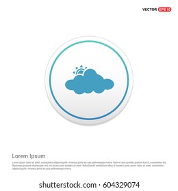 Sun Cloud Icon