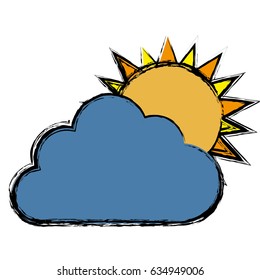 sun and cloud icon