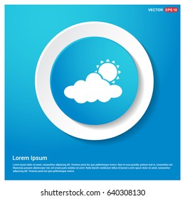 Sun Cloud Icon