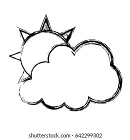 sun and cloud icon