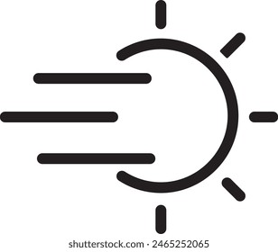 Sun and Cloud Icon
Version eps 10
Black and White
Graphic Design