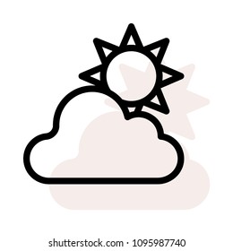 sun cloud weather 