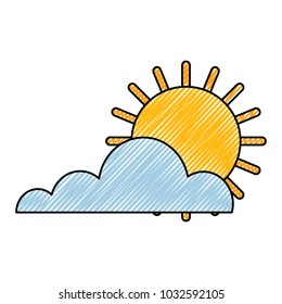 sun cloud weather summer hot forecast