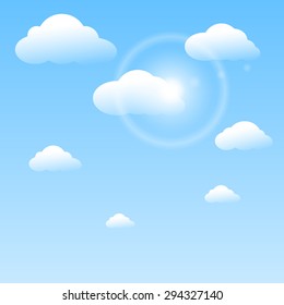 Sun and Clouds